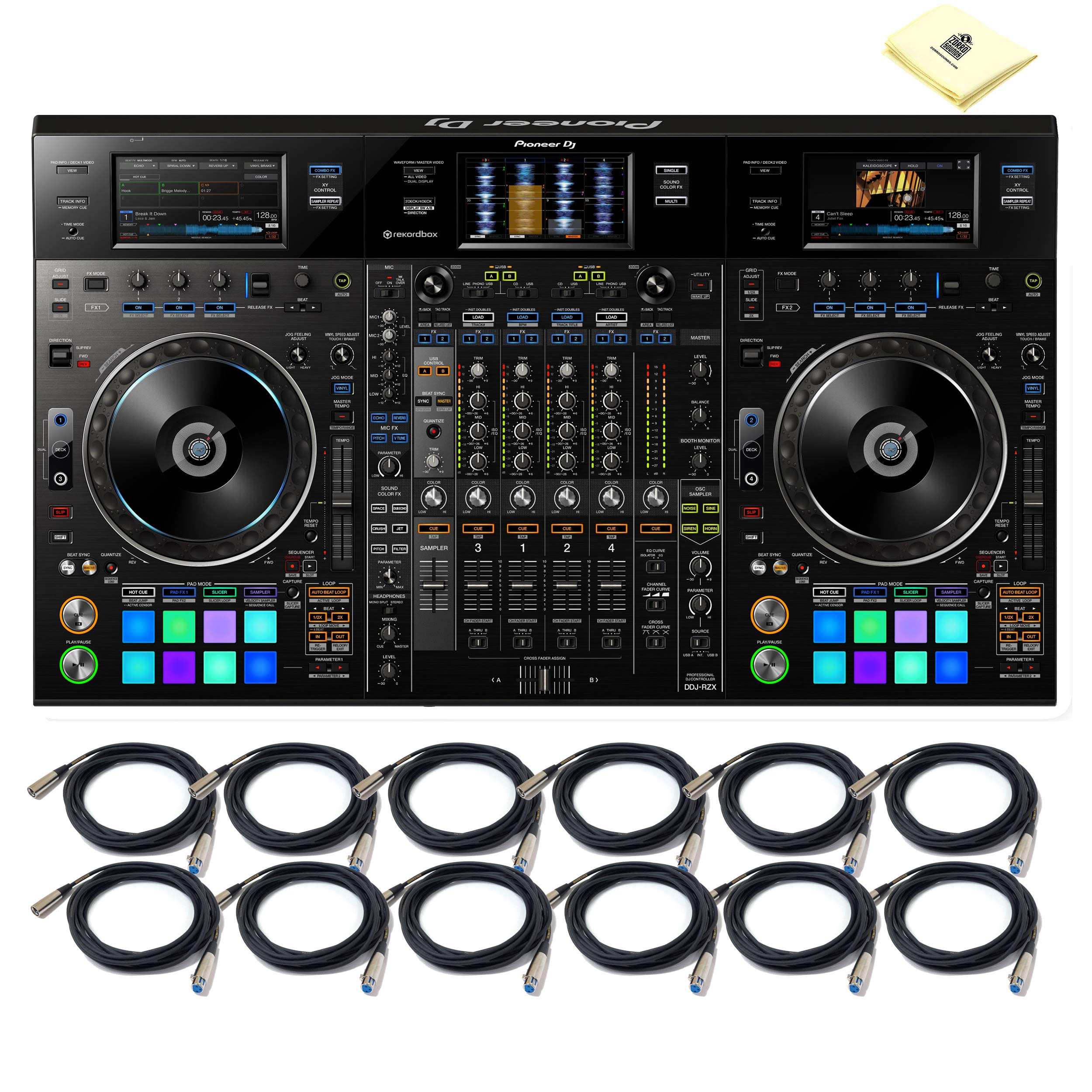 Buy Pioneer DJ DDJRZX 4 Channel Professional DJ Controller and Audio