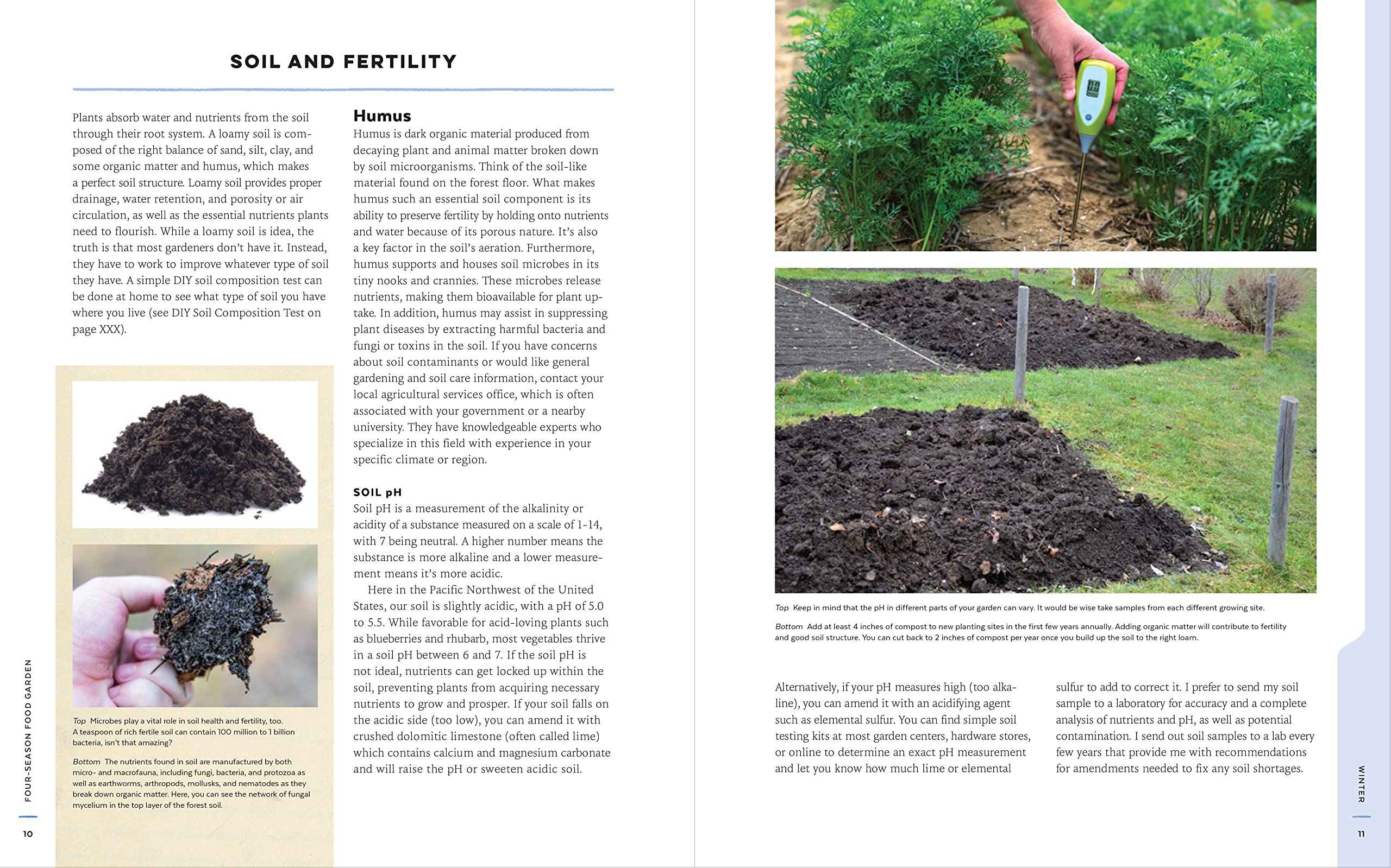 Four-Season Food Gardening: How to grow vegetables, fruits, and herbs year-round