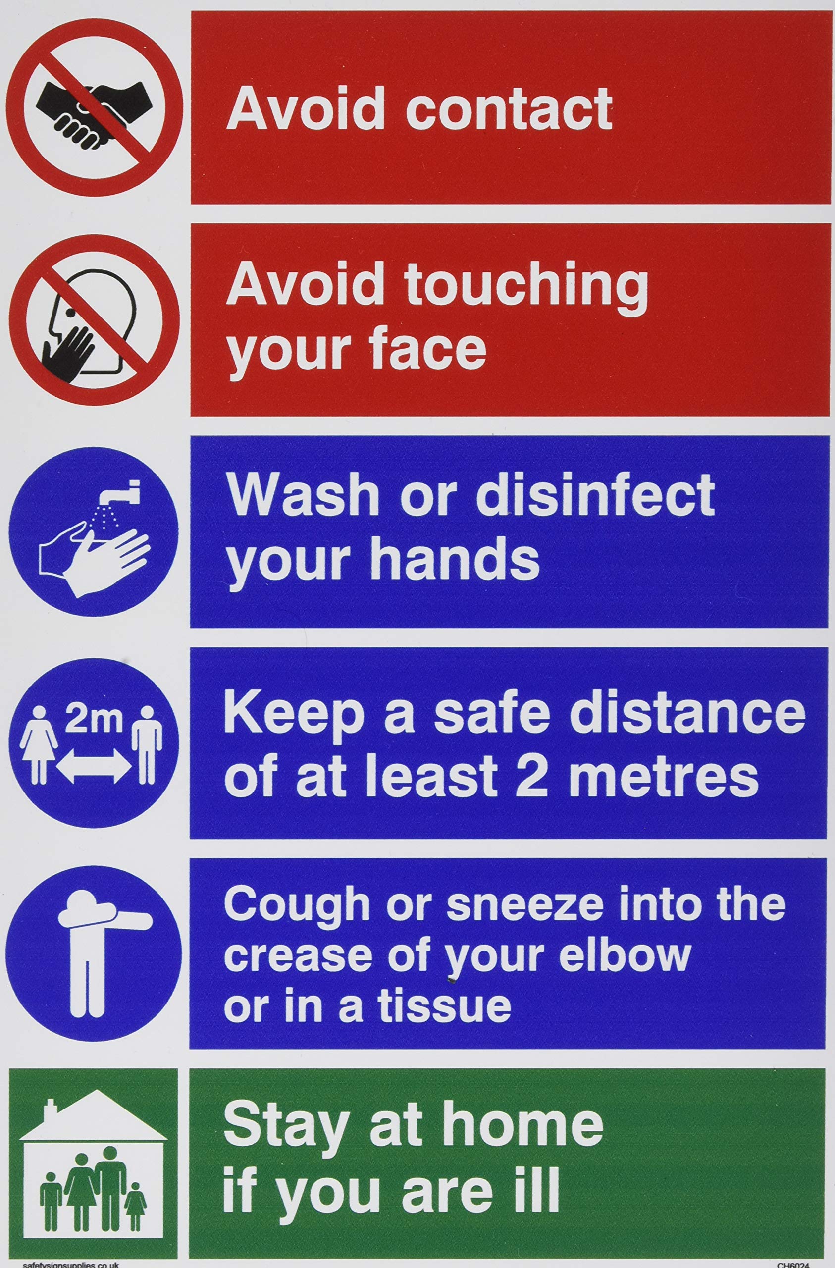 Viking Signs Covid 19 multi sign