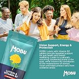 MOBU Lutein 50mg and Vitamin B2 120 Tablets Vision Support Vegan GMP view 5
