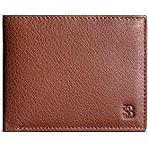 RFID Blocking Wallets for Men, Extra Capacity Full Grain Leather Bifold | Mens Leather Wallet Billfold with 14 Card Slots &amp; ID Window, Full Grain Leather Wallet, Rfid Bifold, Western Wallet