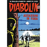 DIABOLIK (123): Assassini in fuga (Italian Edition) book cover DIABOLIK (123): Assassini in fuga (Italian Edition) book cover