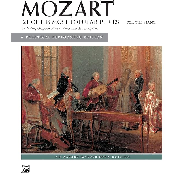 Mozart - 14 of His Easiest Piano Pieces (Alfred Masterwork