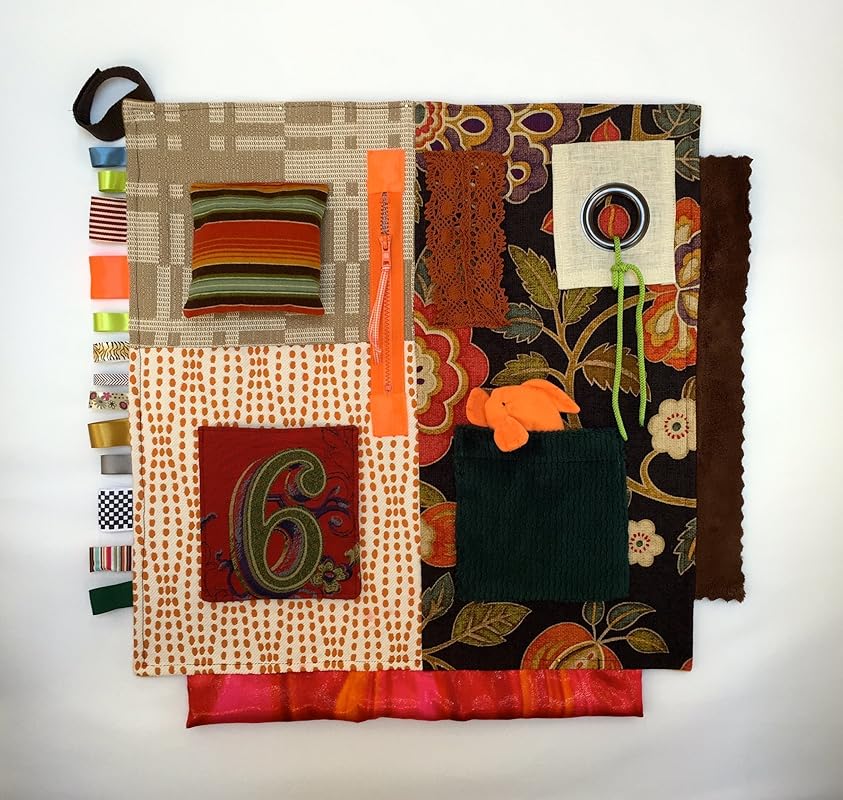 Fidgit Activity Blanket Comfort Activity Blanket for