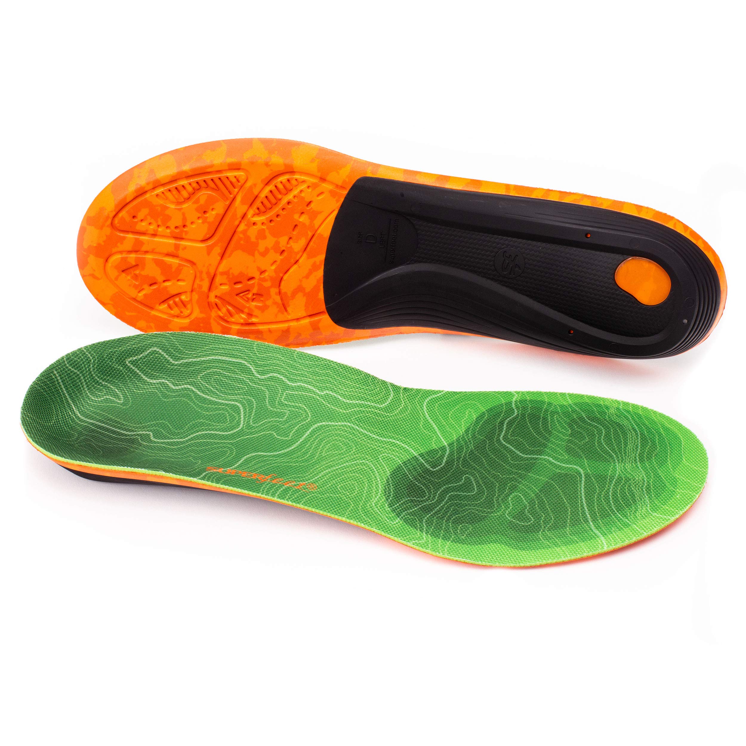Superfeet Trailblazer Comfort Insoles for Carbon Fiber Orthotic Support
