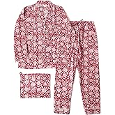 Huar Cotton Pajamas for Women - Luxurious Womens Pajama Sets - Comfortable Christmas PJ Sets, Breathable and Light Cotton Pjs