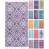 100% Cotton Luxury Beach Towels for Women - Big Beach Towel Turkish (69 x 37 inch) - Light Weight, Cloud, Sandless, Compact for Travel, Pool, Swimming - Beach Gifts for Women -Blanket, Wrap, Sarong