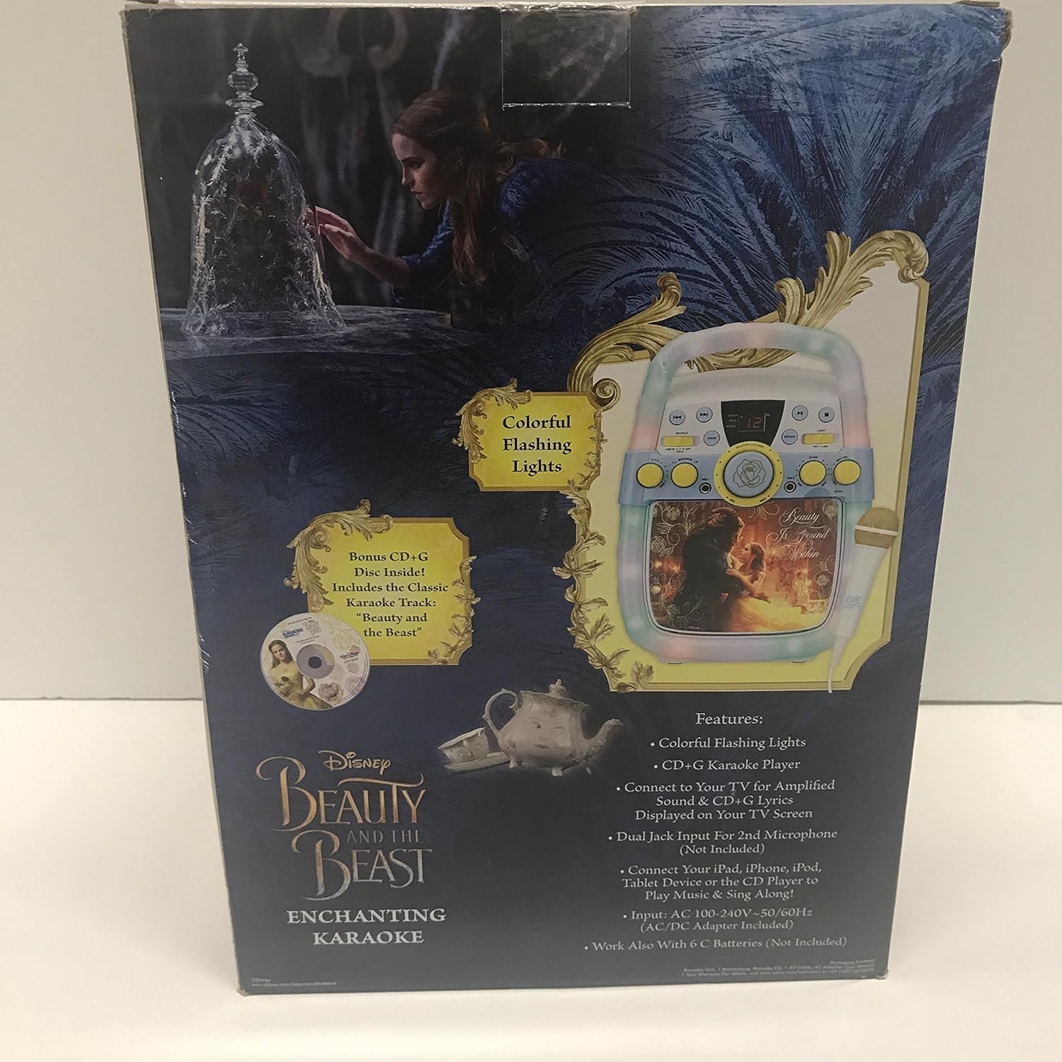 Beauty And The Beast Enchanting Karaoke Machine