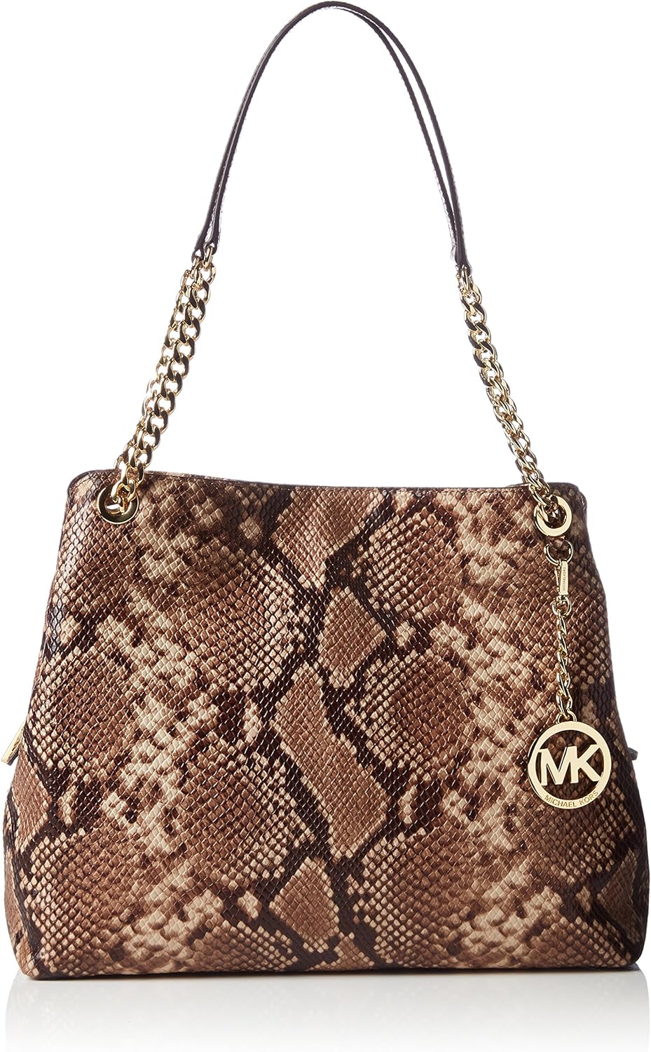 jet set chain large shoulder tote