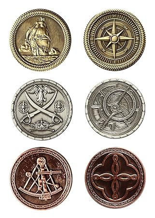 Battle-Merchant LARP-Münzen Piraten/Fantasy-Währung Spiel-Geld