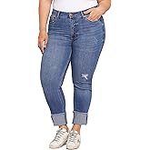 Seven7 Womens High Cuff Slim Straight