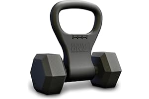 KETTLE GRYP - The Original - As Seen on SHARK TANK! Converts Your Dumbbells Into Kettlebells - Made in the USA - Dumbbell Gri