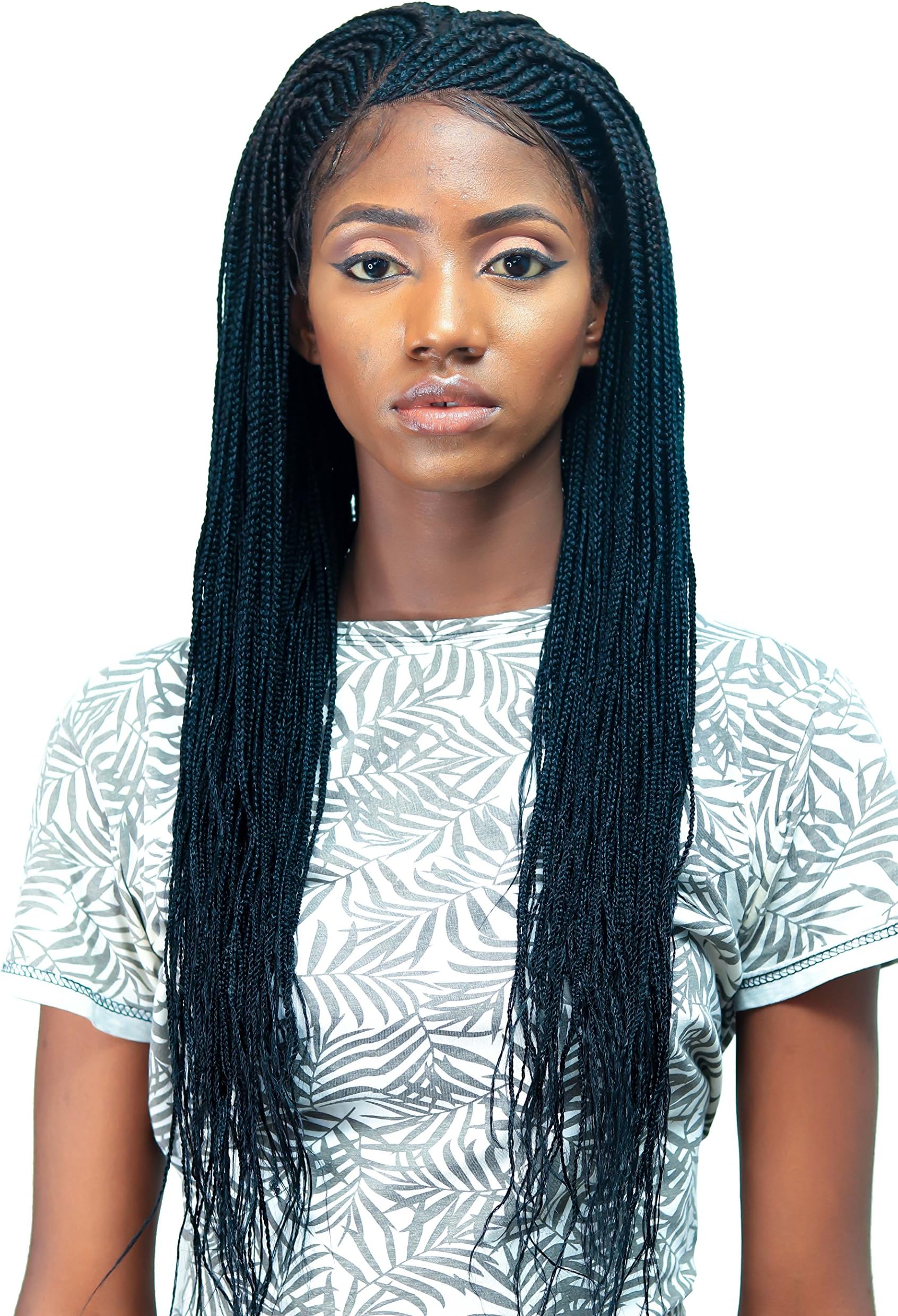 Cornrow Sade Twist wig - Color 1 - 22 inches