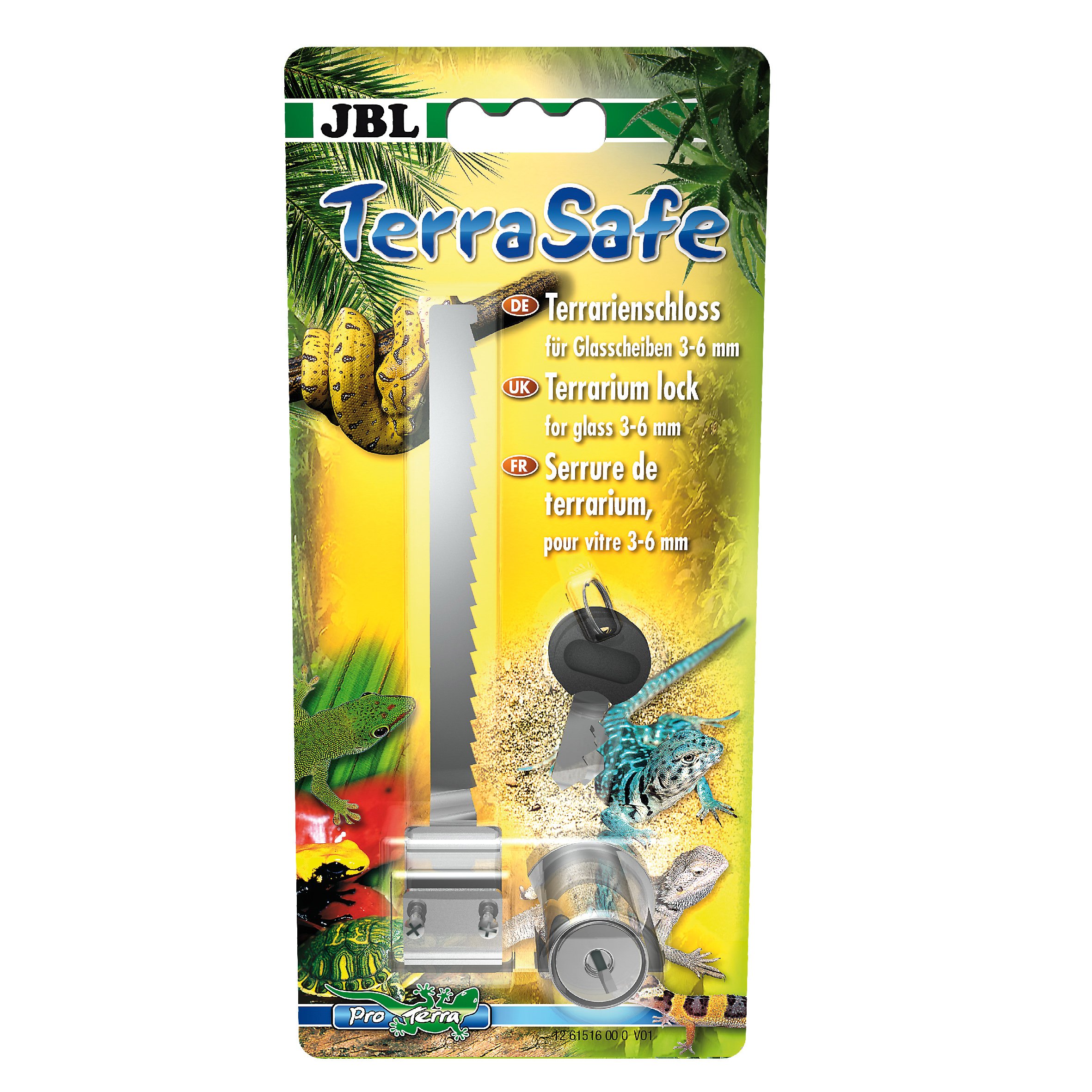 JBL TerraSafe, Lock for terrarium pane
