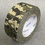 Fetefest Camouflage Tape, 2" by 30 Yards Real