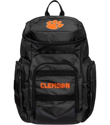 Northwest Officially Licensed NCAA Competitor Backpack, Clemson Tigers in Purple/Orange (Clemson) : Sports & Outdoors