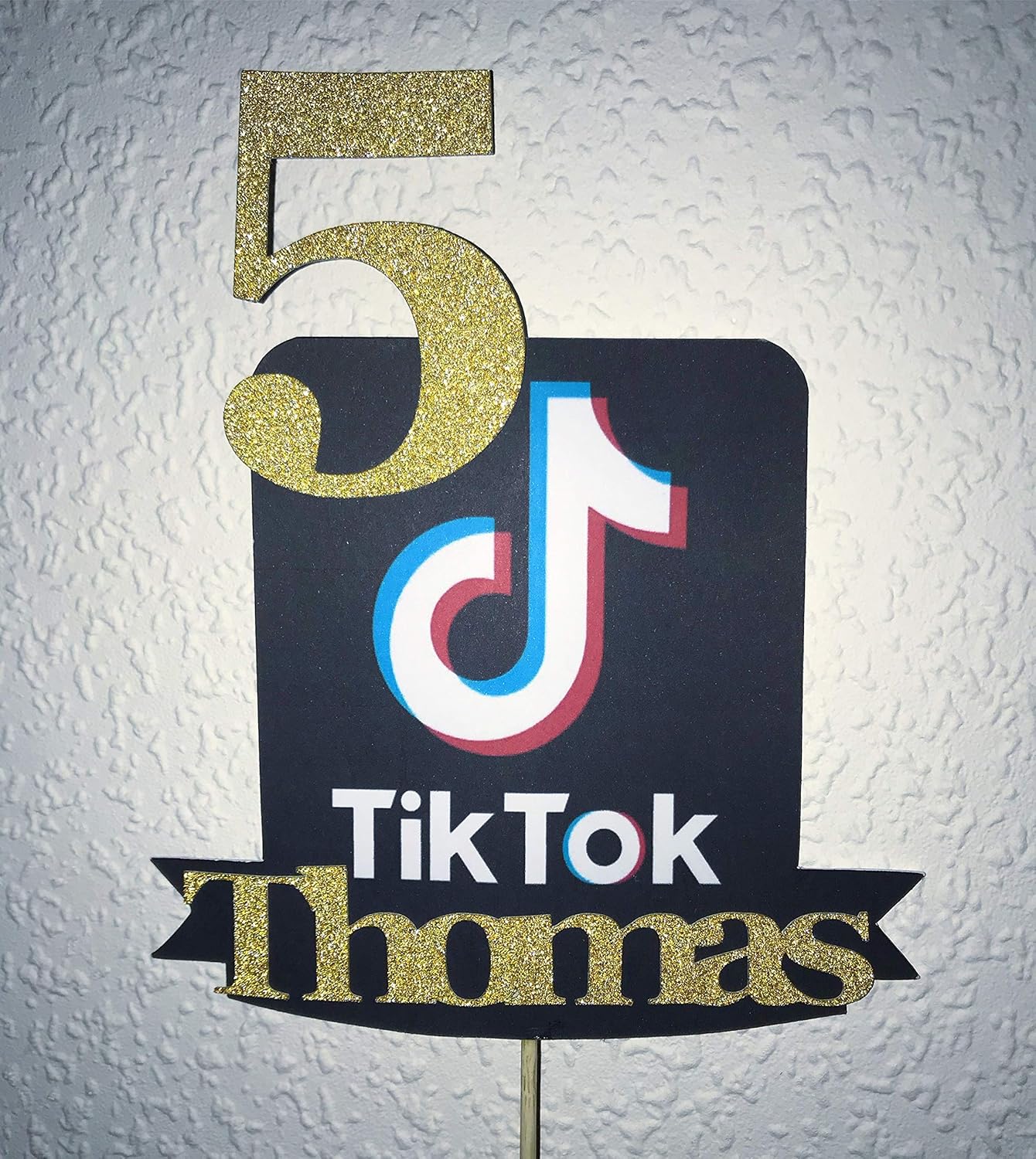 Simplelogistics Nl Handmade Products Bakeware Personalised Cake Topper Tik Tok Black Simplelogistics Nl Handmade Products Bakeware Personalised Cake Topper Tik Tok Black