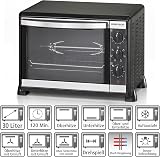 Rommelsbacher Mini Oven 30L Rotisserie Grill 7 Heating Types Stainless Steel view 4