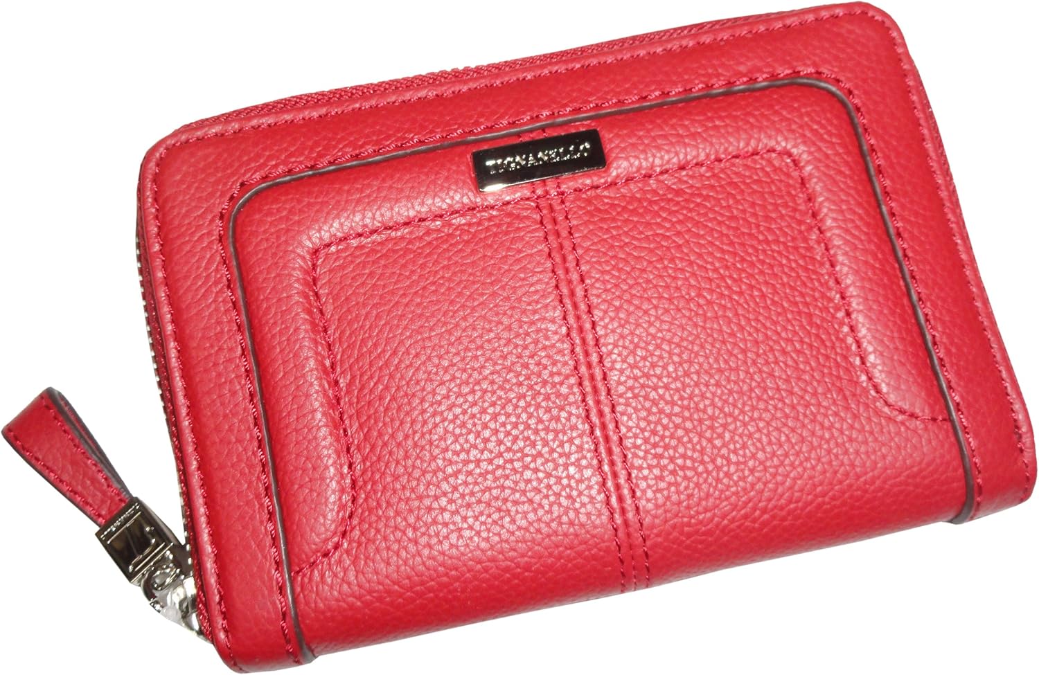 Tignanello Womens Zip Around Leather SmartPhone Wallet Red