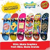 Tech Deck Spongebob Sk8shop Fingerboard Bonus Pack Collectible Mini Skateboards view 2