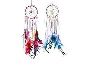 NoctisCorvus DIY Dream Catcher Kit (2 Pack): Make Your Dreamcatcher for Kids & Adults, Unleash Your Creativity, Create Two Unique Talismans, Make Your Very own Dream Catcher