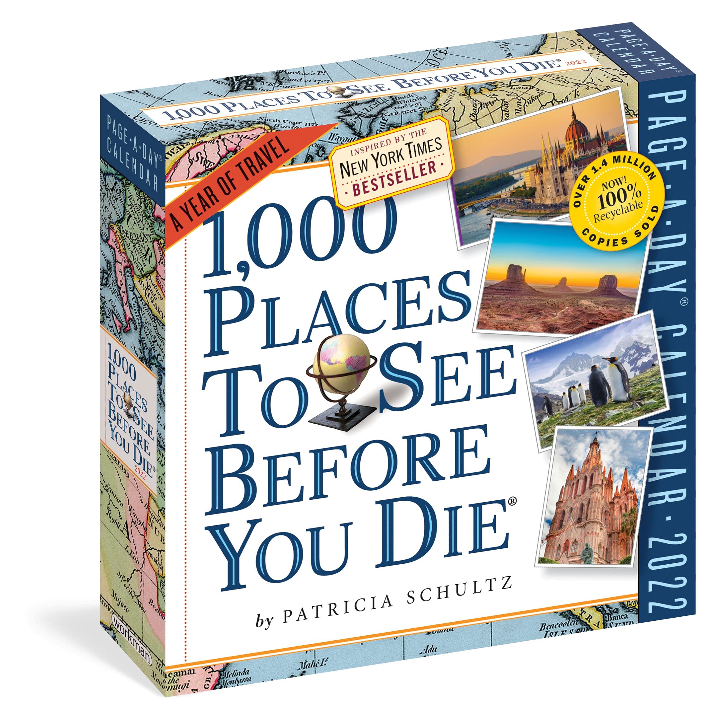 1000 Places To See Pad 2022: A Year Of Travel : Workman: Amazon.co.uk: Books