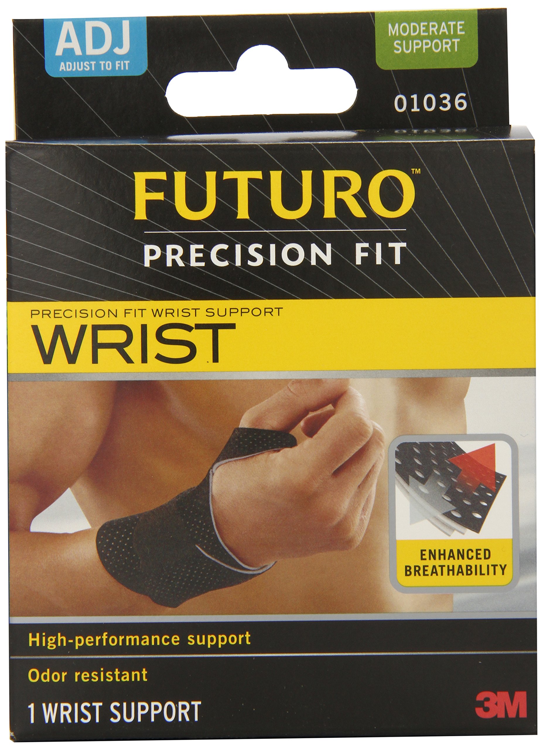 Futuro Sport Adjustable Wrist Support (Pack of 2) Health