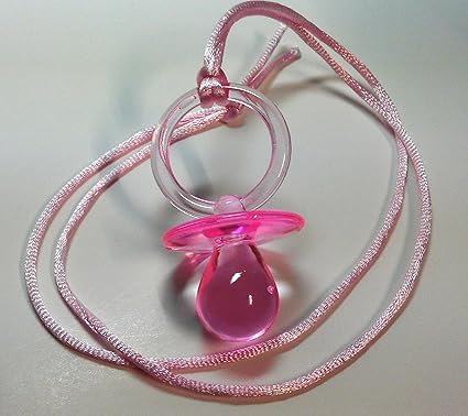 plastic pacifiers for baby shower