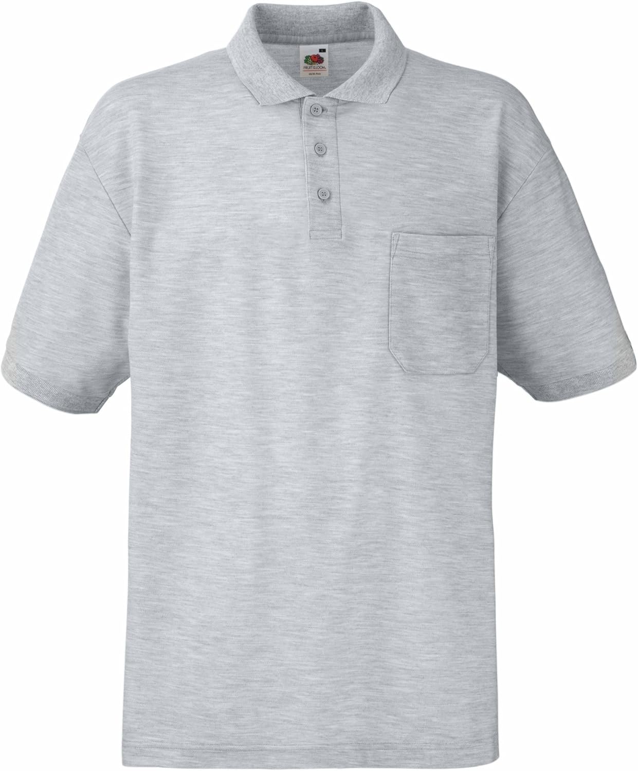 Fruit of the Loom kurzärmliges PoloShirt für Herren, Stil „Pocket