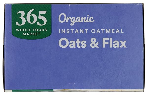 365 BY WHOLE FOODS MARKET, ORGANIC INSTANT OATS AND FLAX 8 PACK, 11.3 OZ