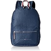 Tommy Hilfiger Mens Jackson Canvas Backpack, Sky Captain