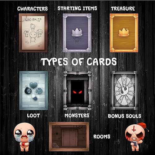 binding of isaac four souls cards The Binding of Isaac: Four Souls Card Sleeve Kit main image 1
