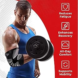 Nordic Lifting Elbow Compression Sleeves