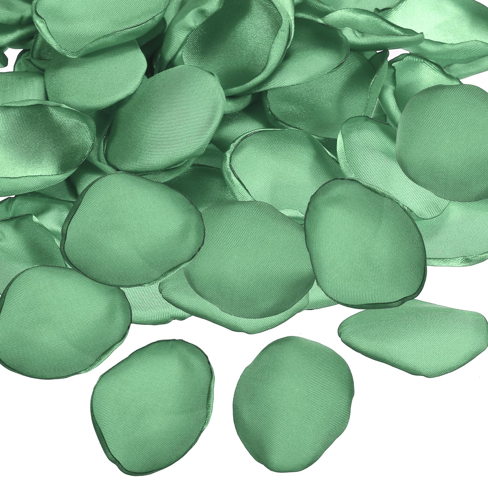PATIKIL Silk Rose Petals, 100 Pcs Artificial Flower Petals for Wedding Decorations, Romantic Night, Aisle Scatter Petals, Turquoise