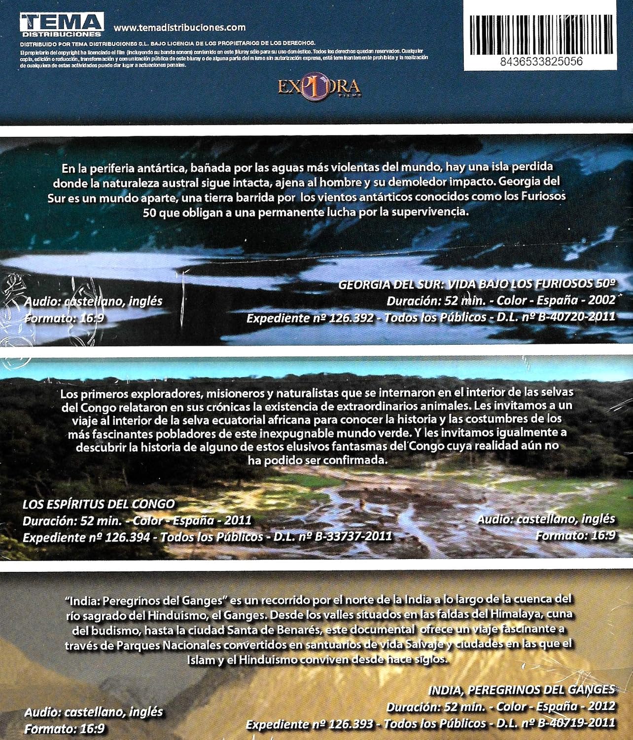 Amazoncom Pack Explora 3 Documentales Blu Ray Movies Tv