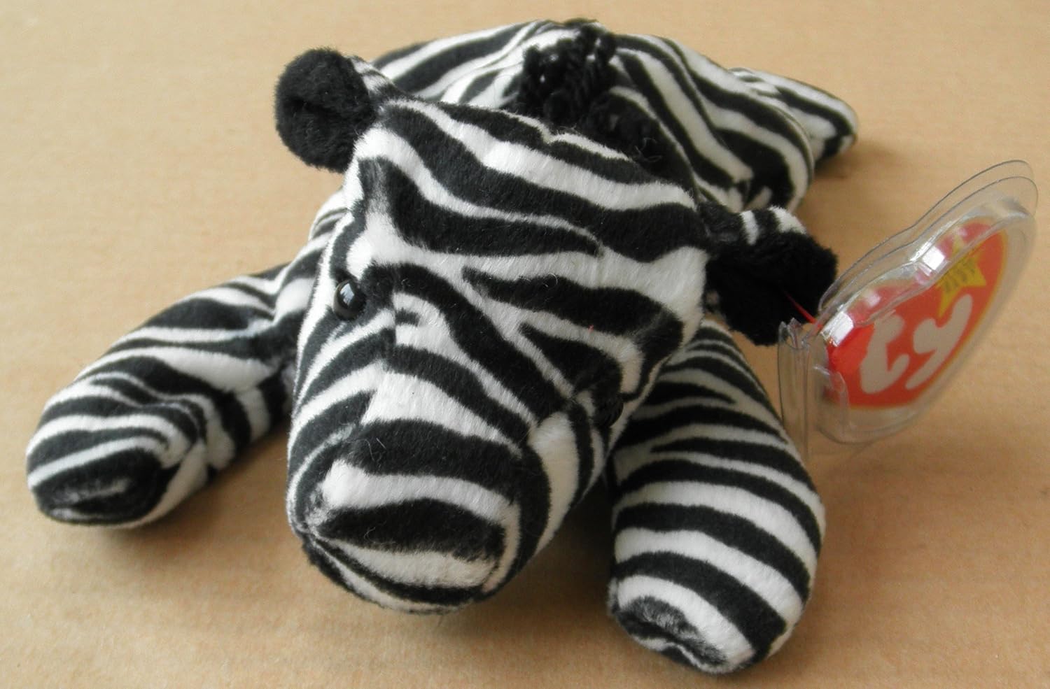 ty zebra stuffed animal