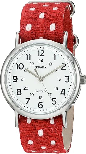 red timex watch
