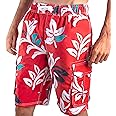 Kanu Surf Men's Barracuda Swim Trunks, 9" Inseam (Regular & Extended Sizes)