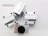 Pack of 4pcs 12 mm SCS12UU SCS12UU Linear Ball
