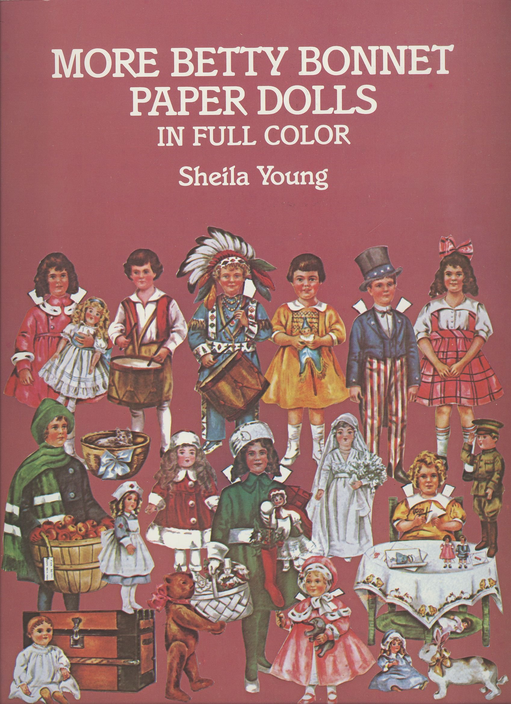 betty bonnet paper dolls