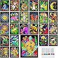 Stuff2Color Unicorn Bridge - Beatiful Fuzzy Velvet Coloring Poster For Kids, Toddlers, And Adults (Arrives Uncolored) - Excellent Arts Crafts Activity, Creative Gift, Sharing Project & More - View #12