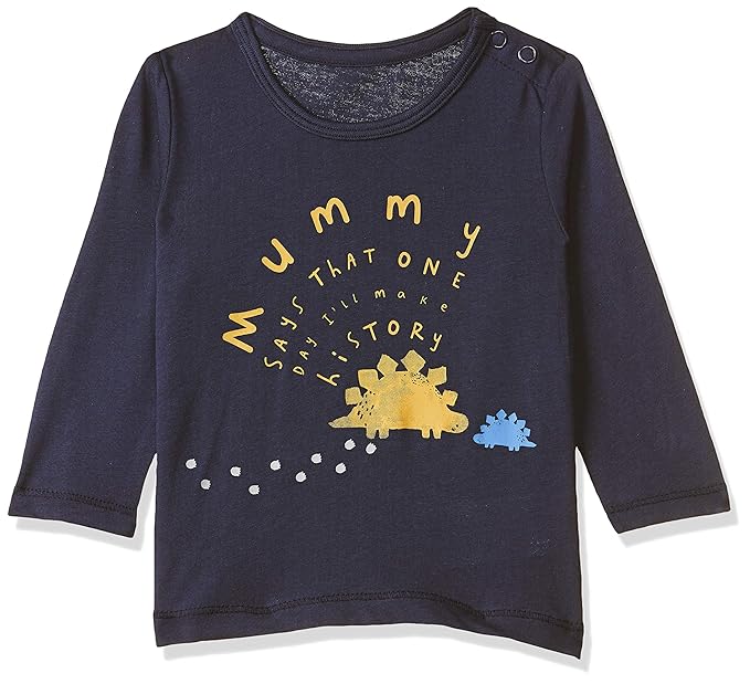 Baby Boys Animal Print Regular Fit T-Shirt