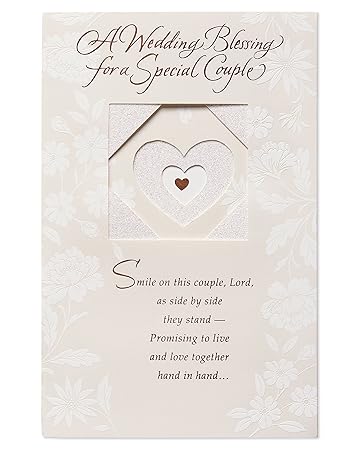 American Greetings Religious Special Couple Wedding Card With