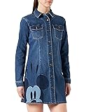 Desigual woMens Casual Dress, Blue, X-Small US