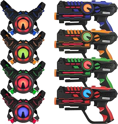 Chalecos y pistolas láser ArmoGear