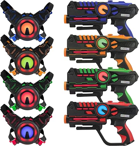 Chalecos y pistolas láser ArmoGear