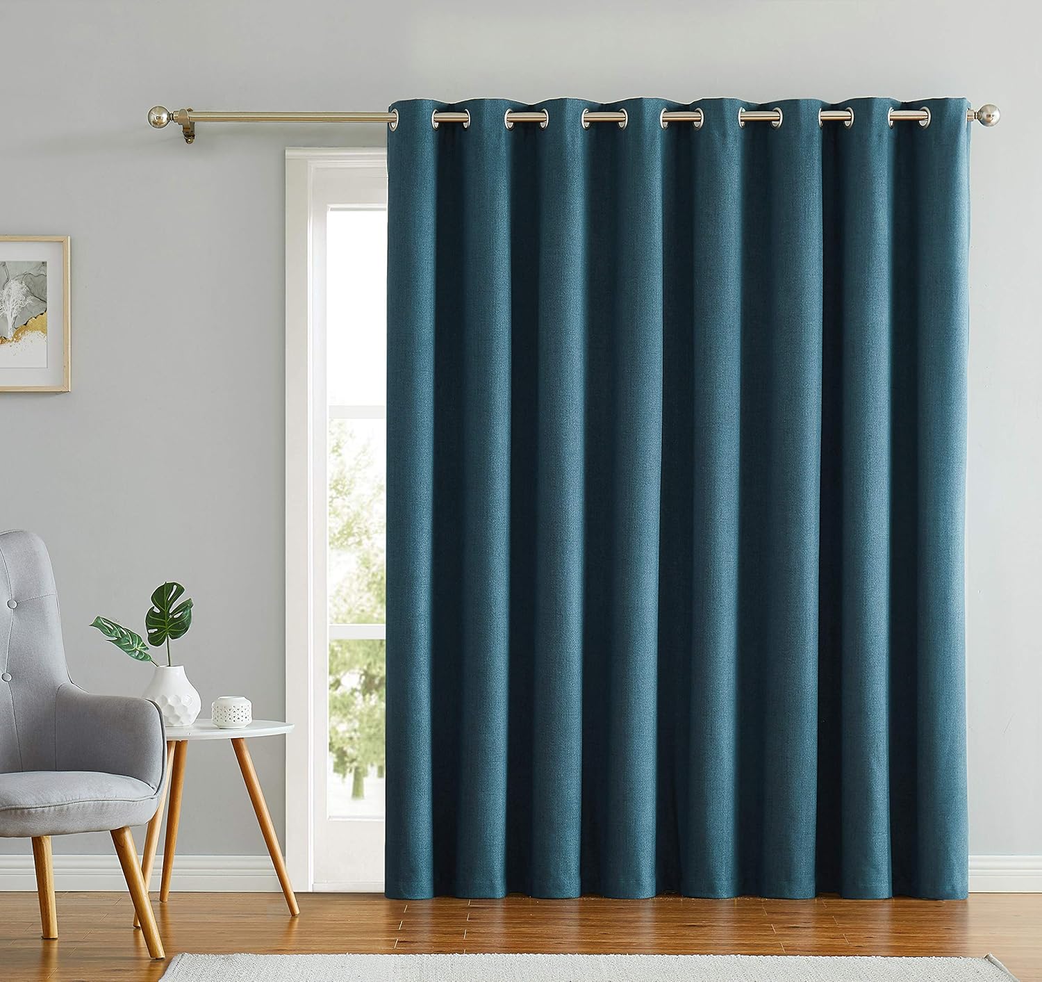 Romantex 100 Blackout Drapes for Sliding Glass Door