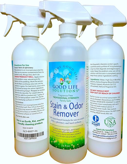 Amazon Com Stain Remover And Odor Eliminator Mattress Couch