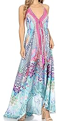 Sakkas 1817 - Lizi Womens Maxi High-low Halter