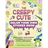 The Creepy Cute Color Your Own Sticker Book: 500+ Sweet and Spooky Stickers to Color, Stick, and Share! (Creepy Cute Gift Series)